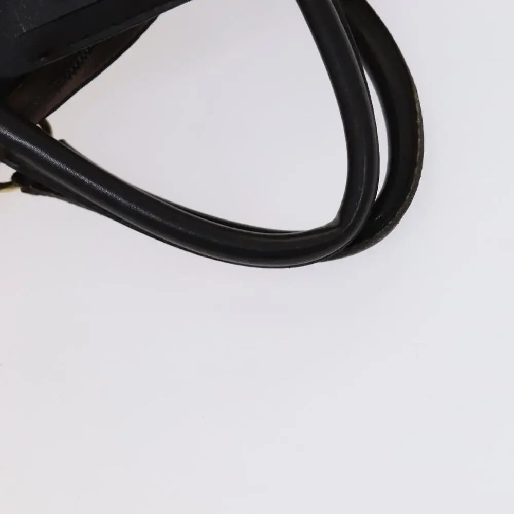 DIOR Trotter Canvas Boston Bag Brown